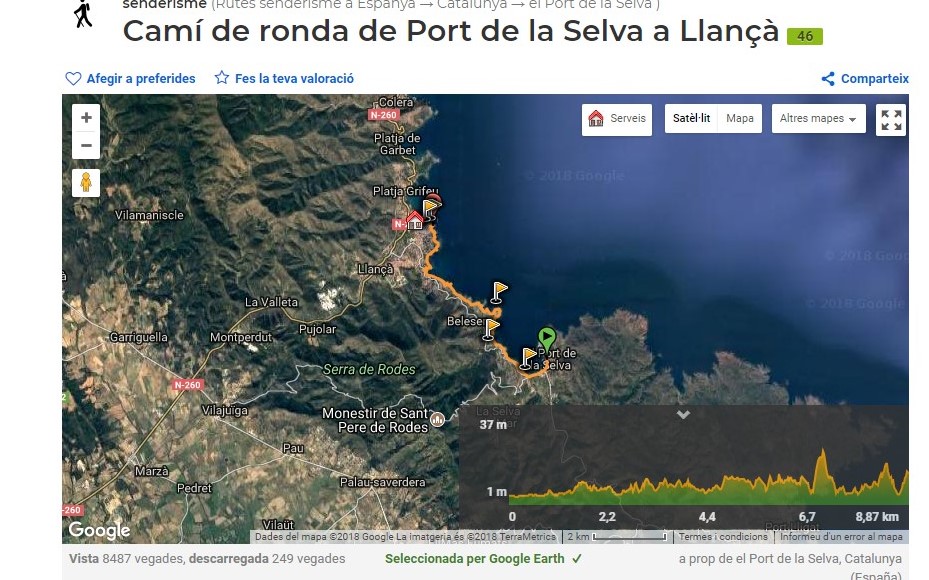 Clica en el mapa para ver el recorrido- wikiloc rutas