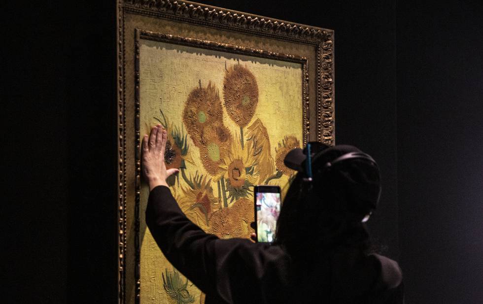 'Meet Vincent Van Gogh', la exposición sensorial para tocar, oír y ver al artista en Barcelona