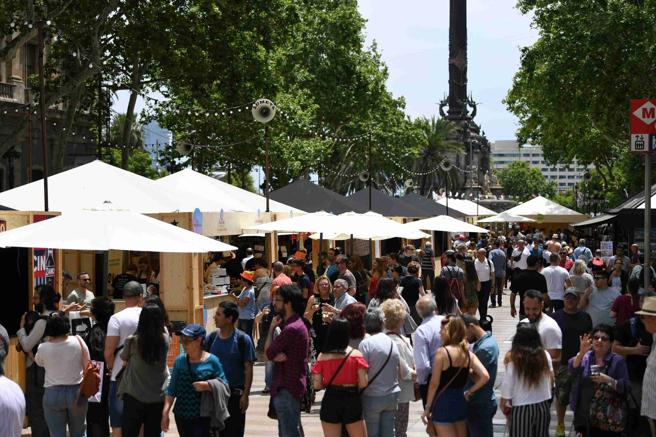 Tast a la Rambla de Santa Mónica