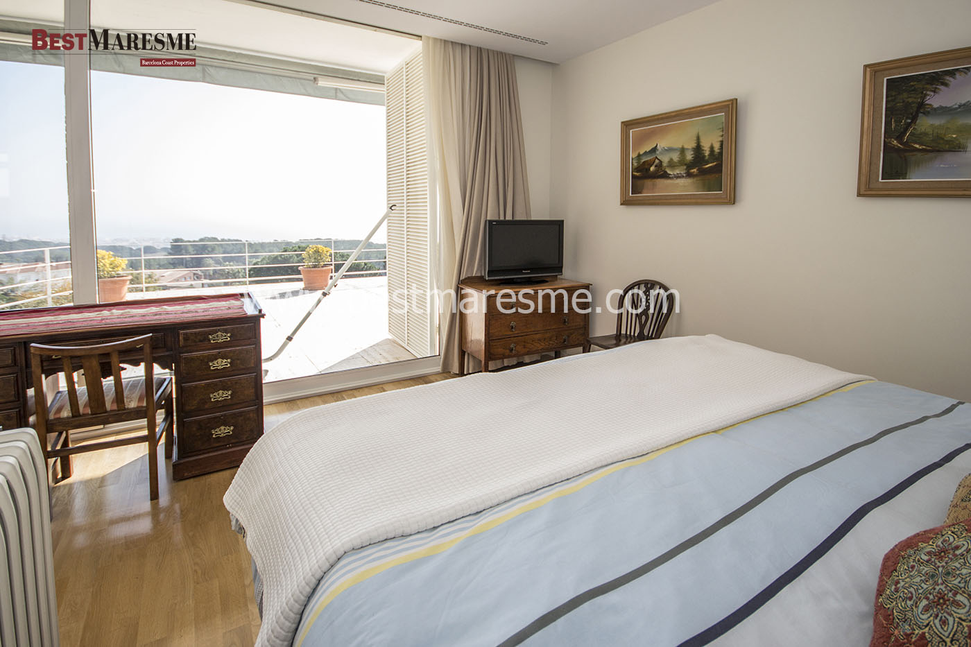 Suite con vestidor y vistas al mar