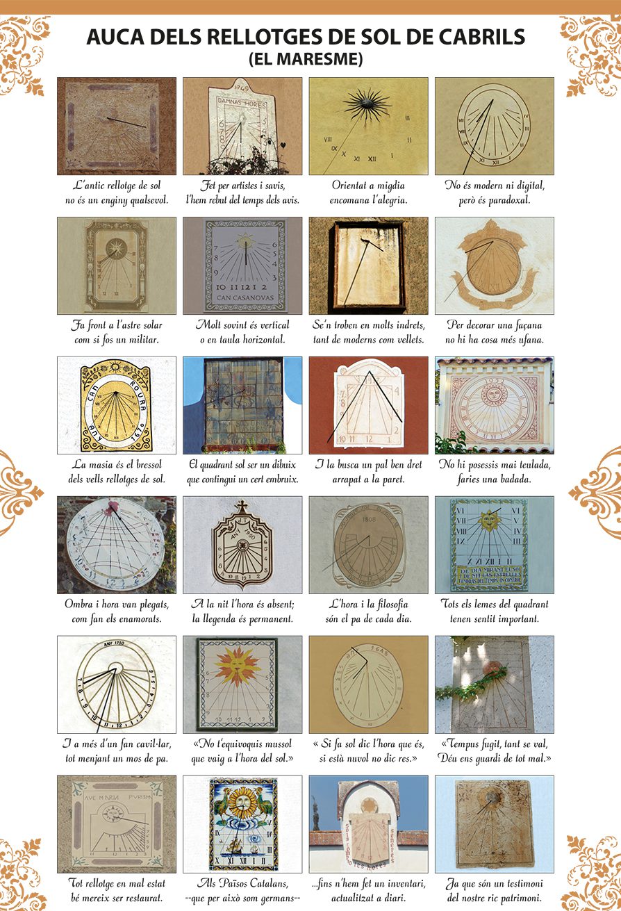 Cabrils has 47 sundials – BestMaresme