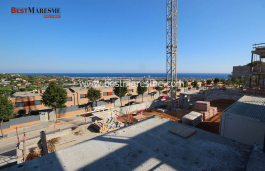 Última casa d´obra nova i estil contemporani amb espectaculars vistes al mar en el centre de Cabrils
