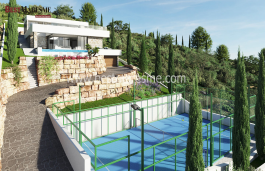 360º spectacular views, new brand construction on a plot of 1,618 m2, Sant Andreu Llavaneres